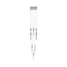 Load image into Gallery viewer, The Original Glacier Snow Pendant Light in Chrome (13-Light).
