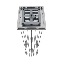 Load image into Gallery viewer, The Original Glacier Snow Pendant Light in Detail.
