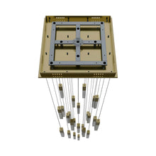 Load image into Gallery viewer, The Original Glacier Snow Pendant Light in Detail.
