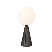 Load image into Gallery viewer, Bilia Table Lamp in Glossy Black (Large).
