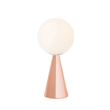 Load image into Gallery viewer, Bilia Table Lamp in Glossy Copper (Large).
