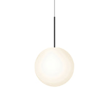 Load image into Gallery viewer, Bola Sphere LED Pendant Light in Matte Black (16-Inch).
