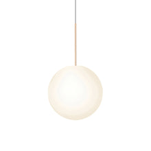 Load image into Gallery viewer, Bola Sphere LED Pendant Light in Rose Gold (16-Inch).
