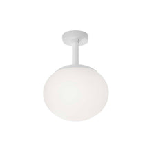 Load image into Gallery viewer, Elipse Outdoor Semi Flush Mount Ceiling Light (Small).

