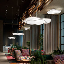 Load image into Gallery viewer, Mediterrània LED Pendant Light in lobby.
