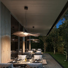 Load image into Gallery viewer, Mediterrània Outdoor LED Pendant Light in Outside Area.
