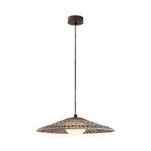 Load image into Gallery viewer, Nans S/55 Outdoor LED Pendant Light in Brown.
