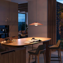 Load image into Gallery viewer, Nans S/55 Outdoor LED Pendant Light in living room.
