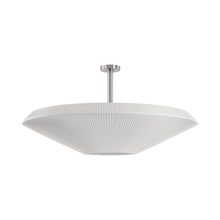 Load image into Gallery viewer, Siam Semi Flush Mount Ceiling Light in White Translucent (59.06-Inch/Big)
