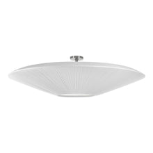 Load image into Gallery viewer, Siam Semi Flush Mount Ceiling Light in White Translucent (78.74-Inch/Small)
