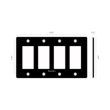 Load image into Gallery viewer, Polycarbonate Wall Plate - line drawing.

