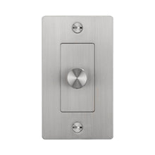Load image into Gallery viewer, 1G Dimmer Switch in Steel (Without Logo).
