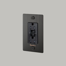 Load image into Gallery viewer, 1G Duplex GFCI Outlet in Detail.
