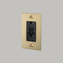 Load image into Gallery viewer, 1G Duplex GFCI Outlet in Detail.
