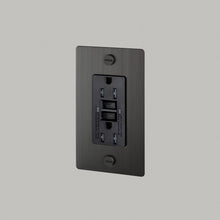 Load image into Gallery viewer, 1G Duplex GFCI Outlet in Detail.
