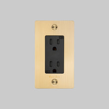Load image into Gallery viewer, 1G Duplex Outlet in Detail.
