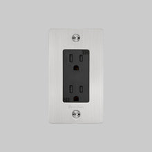 Load image into Gallery viewer, 1G Duplex Outlet in Detail.
