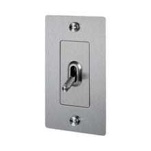 Load image into Gallery viewer, 1G Toggle Switch in Steel (Without Logo).
