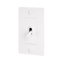 Load image into Gallery viewer, 1G Toggle Switch in White (Without Logo).
