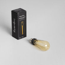 Load image into Gallery viewer, Buster Medium Base 120V LED Bulb in Detail.
