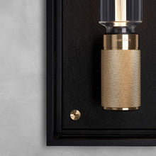 Load image into Gallery viewer, Caged Outdoor Wall Light in Detail.
