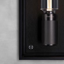 Load image into Gallery viewer, Caged Outdoor Wall Light in Detail.
