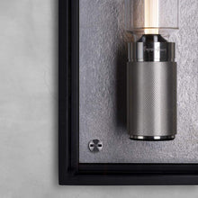 Load image into Gallery viewer, Caged Outdoor Wall Light in Detail.
