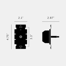 Load image into Gallery viewer, Dimmer Module - line drawing.
