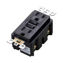 Load image into Gallery viewer, Duplex GFCI Outlet Module in Black.

