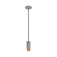 Load image into Gallery viewer, Exhaust Pendant Light in Stone/Brass (Cross).
