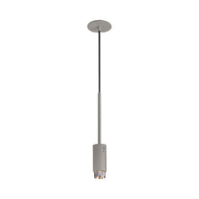 Load image into Gallery viewer, Exhaust Pendant Light in Stone/Steel (Cross).
