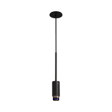 Load image into Gallery viewer, Exhaust Pendant Light in Graphite/Burnt Steel (Linear).
