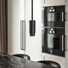 Load image into Gallery viewer, Exhaust Pendant Light in dining room.
