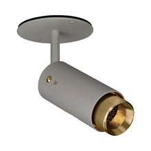 Load image into Gallery viewer, Exhaust Spot Light in Stone/Brass (Linear).
