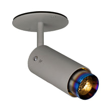 Load image into Gallery viewer, Exhaust Spot Light in Stone/Burnt Steel (Linear).
