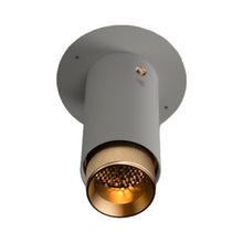 Load image into Gallery viewer, Exhaust Surface Spot Light in Stone/Brass (Cross).
