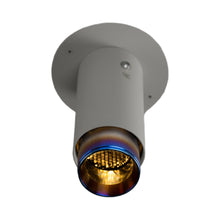 Load image into Gallery viewer, Exhaust Surface Spot Light in Stone/Brass (Linear).
