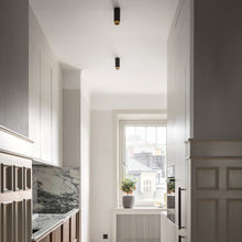 Load image into Gallery viewer, Exhaust Surface Spot Light in living room.
