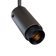 Load image into Gallery viewer, Exhaust Track Spot Light in Graphite/Black (Cross).
