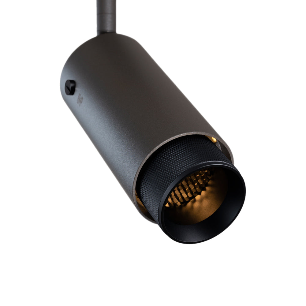 Exhaust Track Spot Light in Graphite/Black (Cross).