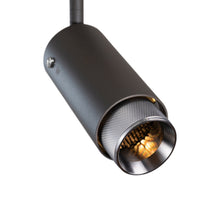 Load image into Gallery viewer, Exhaust Track Spot Light in Graphite/Steel (Cross).
