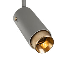 Load image into Gallery viewer, Exhaust Track Spot Light in Stone/Brass (Cross).
