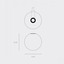 Load image into Gallery viewer, Forked Globe - line drawing.
