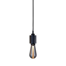 Load image into Gallery viewer, Heavy Metal Pendant Light in Smoked Bronze (Cross-knurl).
