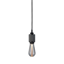 Load image into Gallery viewer, Heavy Metal Pendant Light in Smoked Bronze (Linear-knurl).
