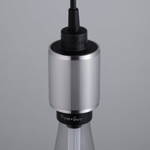Load image into Gallery viewer, Heavy Metal Pendant Light in Detail.
