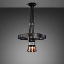 Load image into Gallery viewer, Hero Light Chandelier in Graphite/Steel
