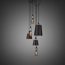 Load image into Gallery viewer, Hooked Mix Multi Light Pendant Light in Detail.
