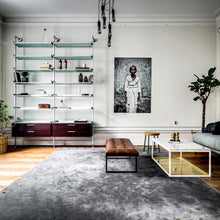 Load image into Gallery viewer, Hooked Nude Multi Light Pendant Light in living room.
