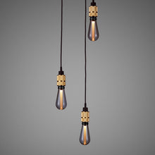 Load image into Gallery viewer, Hooked Nude Multi Light Pendant Light in Detail.
